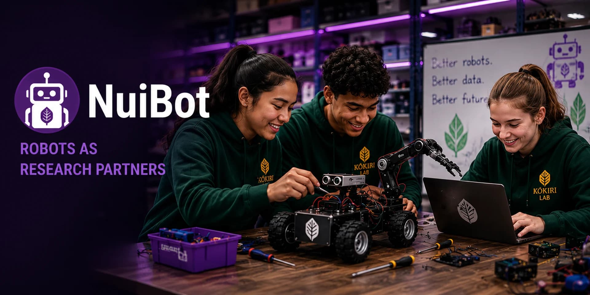 NuiBot — science assistant robot in the field