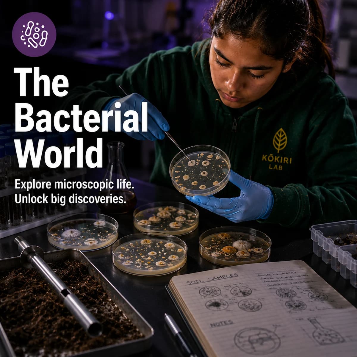 The bacterial world community